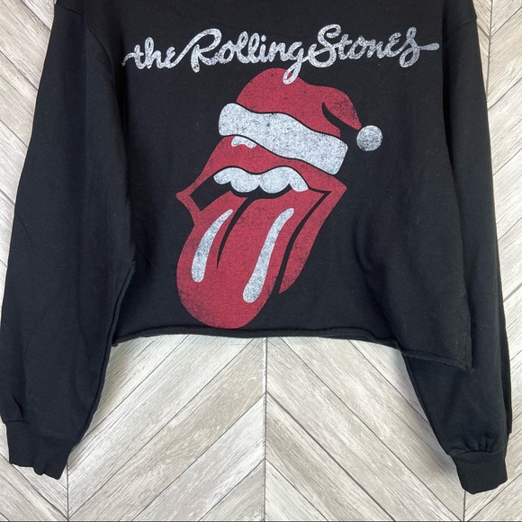 NWT The Rolling Stones Holiday Santa Sweatshirt XL - Picture 6 of 13